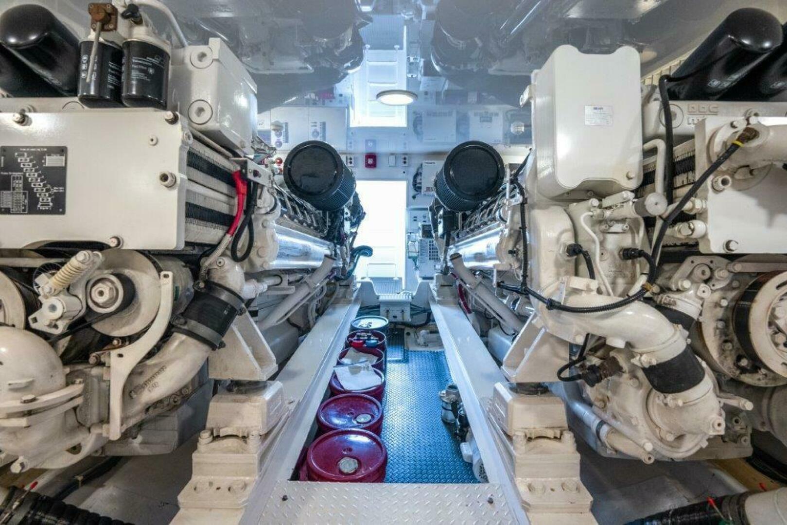 Viking-66 Convertible 2015-No Collars Lighthouse Point-Florida-United States-2015 Viking 66 No Collars  Engine Room-5588797 | Thumbnail