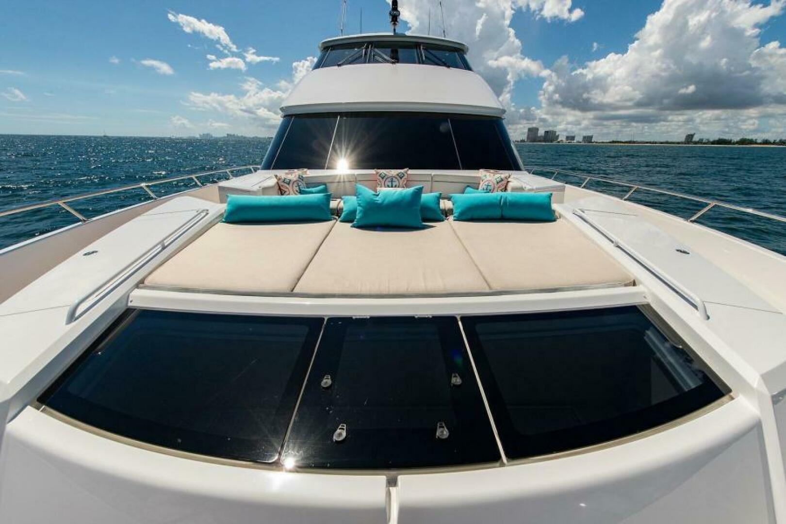 Viking-Enclosed Flybridge 2018-OBSESSION Stuart-Florida-United States-Bow Sunpad-5587886 | Thumbnail