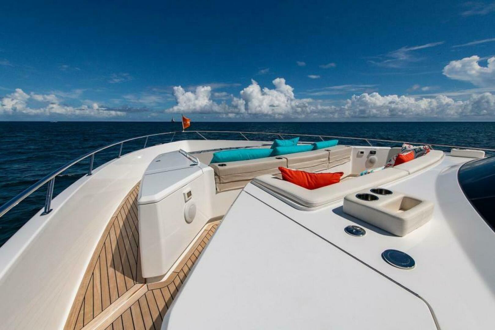 Viking-Enclosed Flybridge 2018-OBSESSION Stuart-Florida-United States-Bow Seating-5587879 | Thumbnail