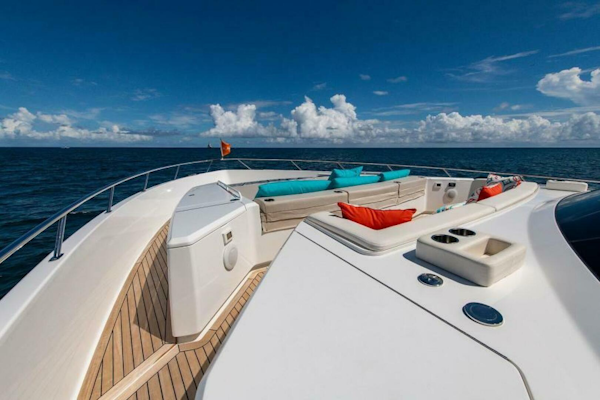 Viking-Enclosed Flybridge 2018-OBSESSION Stuart-Florida-United States-Bow Seating-5587879