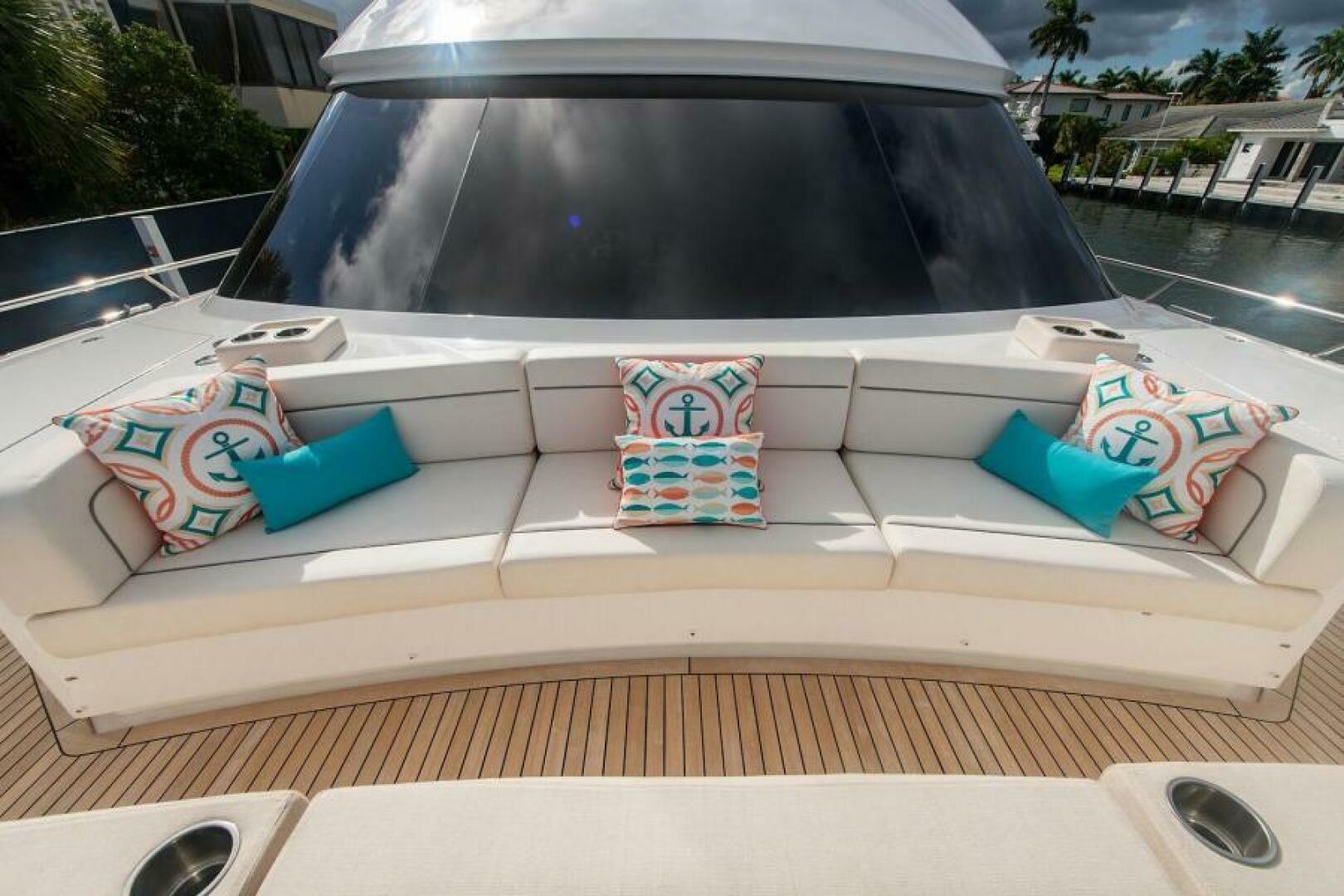 Viking-Enclosed Flybridge 2018-OBSESSION Stuart-Florida-United States-Bow Seat-5587880 | Thumbnail