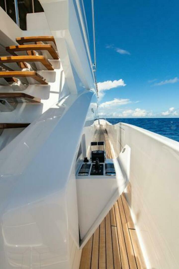 Viking-Enclosed Flybridge 2018-OBSESSION Stuart-Florida-United States-Starboard Side Docking Station-5587889