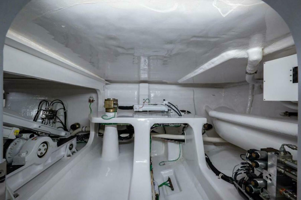 Viking-Enclosed Flybridge 2018-OBSESSION Stuart-Florida-United States-Port Rudder Room-5587914