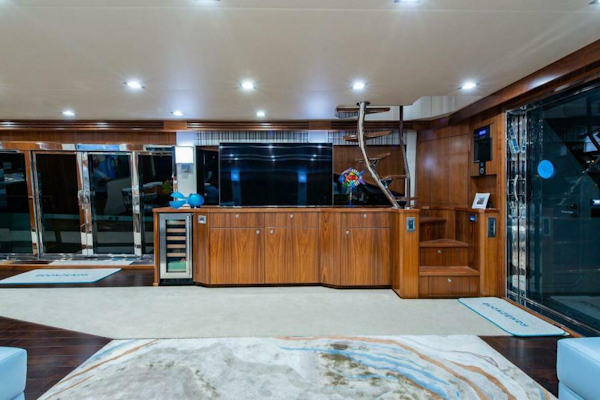 Viking-Enclosed Flybridge 2018-OBSESSION Stuart-Florida-United States-Salon Looking To Stbd.-5587827