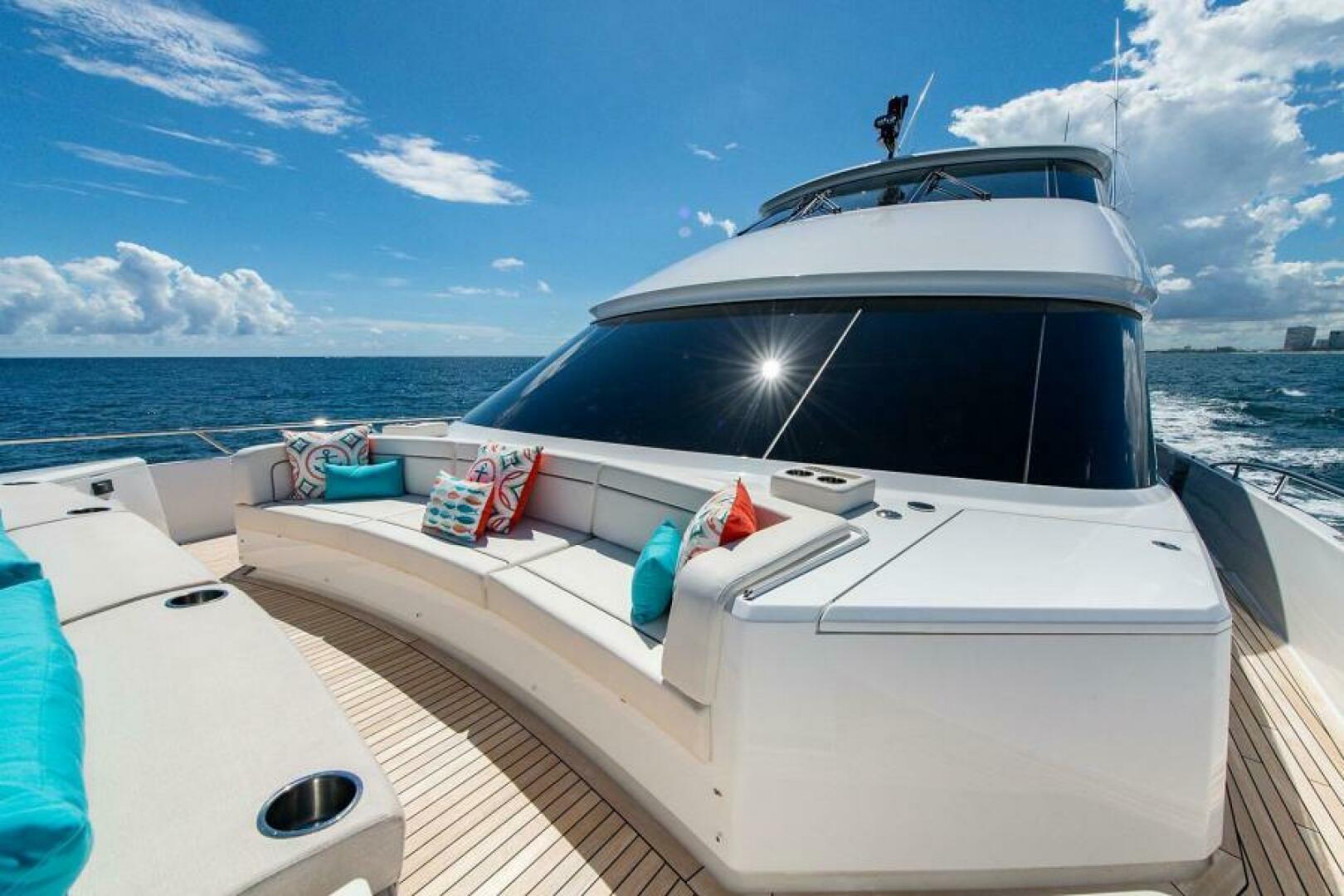 Viking-Enclosed Flybridge 2018-OBSESSION Stuart-Florida-United States-Bow Seat-5587883 | Thumbnail