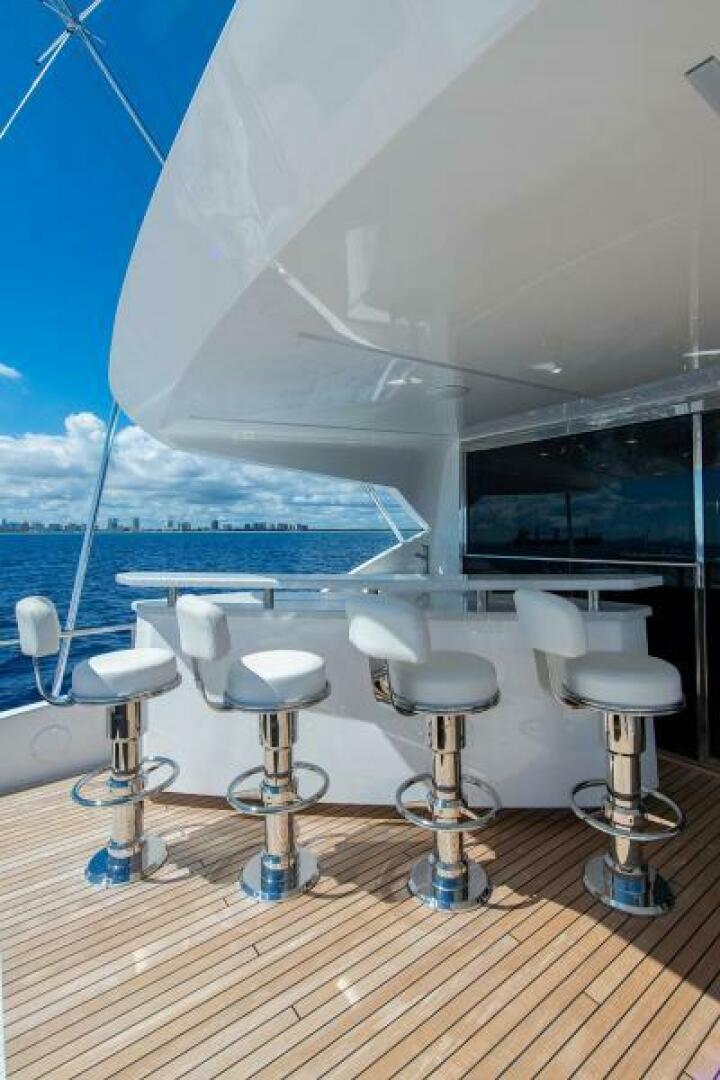 Viking-Enclosed Flybridge 2018-OBSESSION Stuart-Florida-United States-Boat Deck Bar-5587875 | Thumbnail