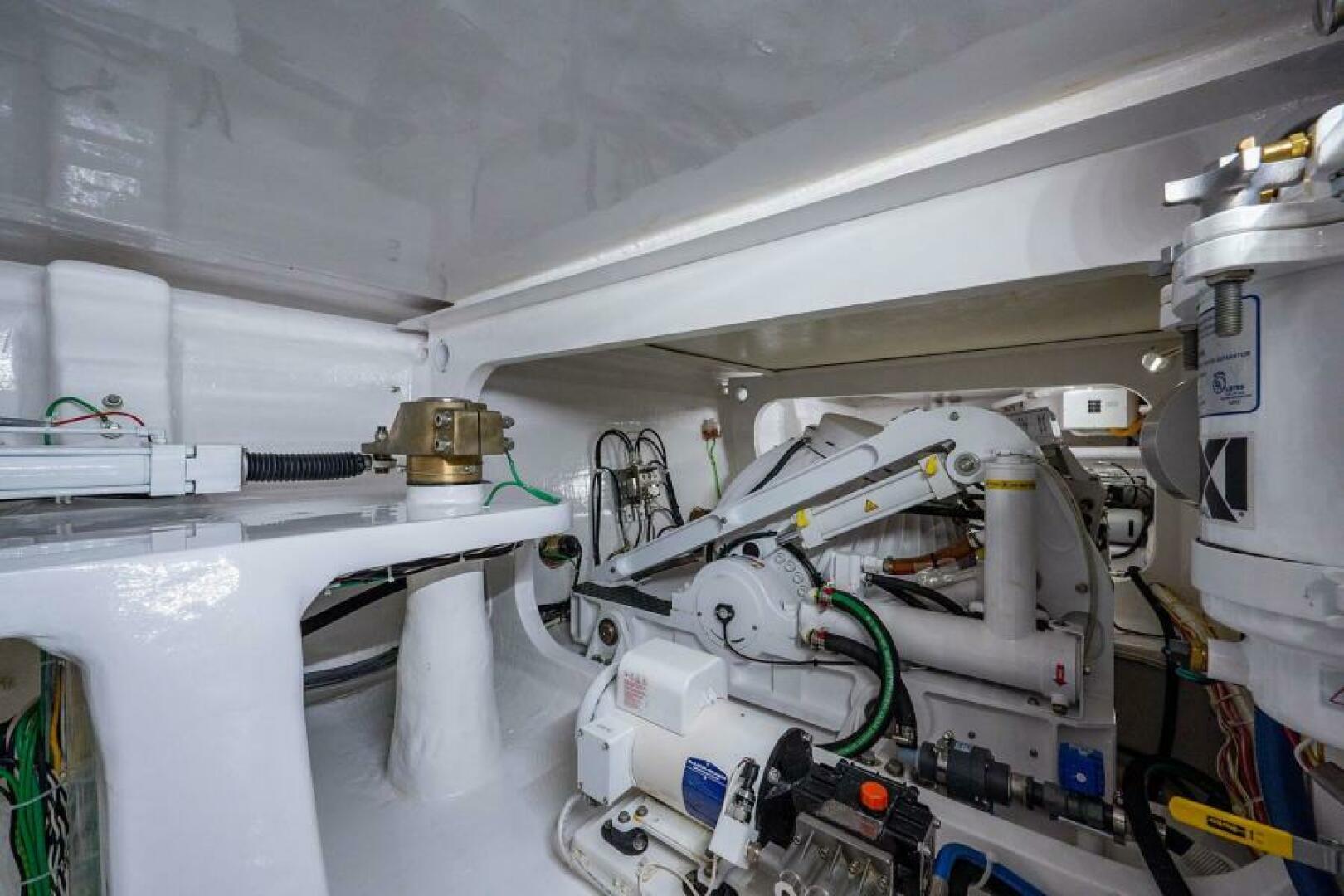 Viking-Enclosed Flybridge 2018-OBSESSION Stuart-Florida-United States-Starboard Rudder Room-5587912 | Thumbnail