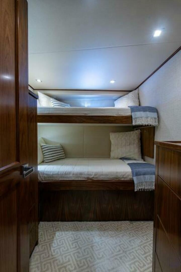 Viking-Enclosed Flybridge 2018-OBSESSION Stuart-Florida-United States-Forward Guest Cabin-5587854