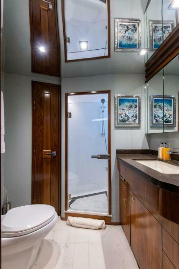 Viking-Enclosed Flybridge 2018-OBSESSION Stuart-Florida-United States-Forward VIP Head-5587853