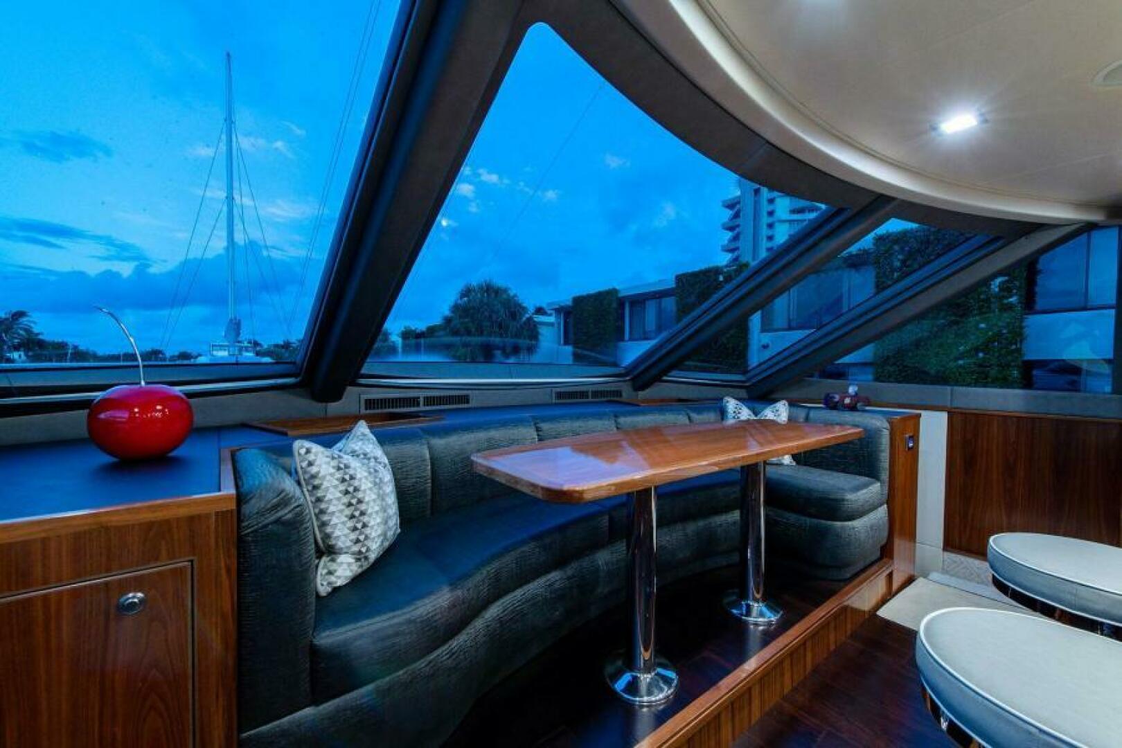 Viking-Enclosed Flybridge 2018-OBSESSION Stuart-Florida-United States-Country Kitchen Seating-5587839 | Thumbnail