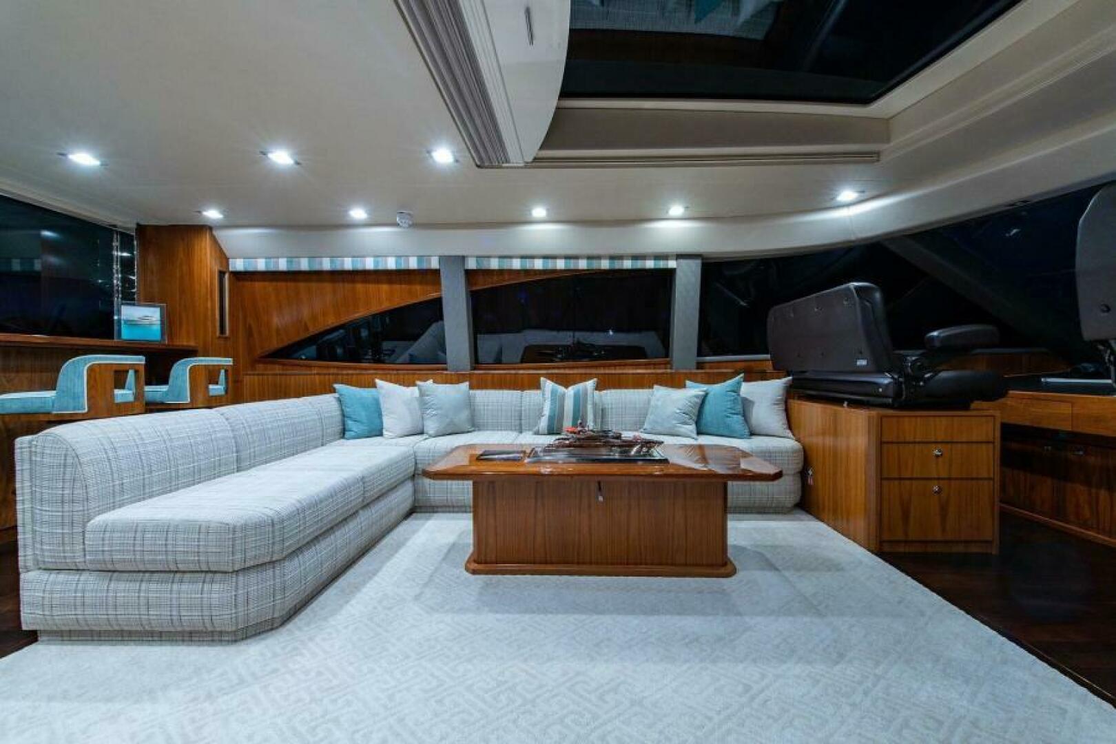 Viking-Enclosed Flybridge 2018-OBSESSION Stuart-Florida-United States-Skylounge Looking Port-5587864 | Thumbnail