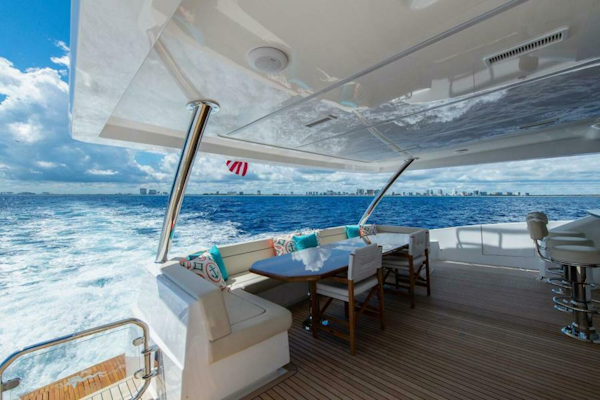 Viking-Enclosed Flybridge 2018-OBSESSION Stuart-Florida-United States-Aft Deck-5587894