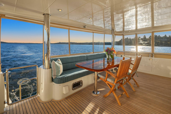 Hampton-720 Skylounge LRC 2014-LA BELLA VITA II Seattle-Washington-United States-Flybridge-5730476