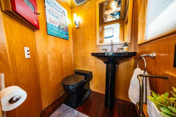 Hatteras-Flybridge Motor Yacht 1995-LONE STAR Ft. Lauderdale-Florida-United States-Pilothouse Day Head-5588697