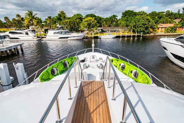 Hatteras-Flybridge Motor Yacht 1995-LONE STAR Ft. Lauderdale-Florida-United States-Bow Area-5588707