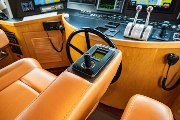 Hatteras-Flybridge Motor Yacht 1995-LONE STAR Ft. Lauderdale-Florida-United States-Jog Steering  -5588696