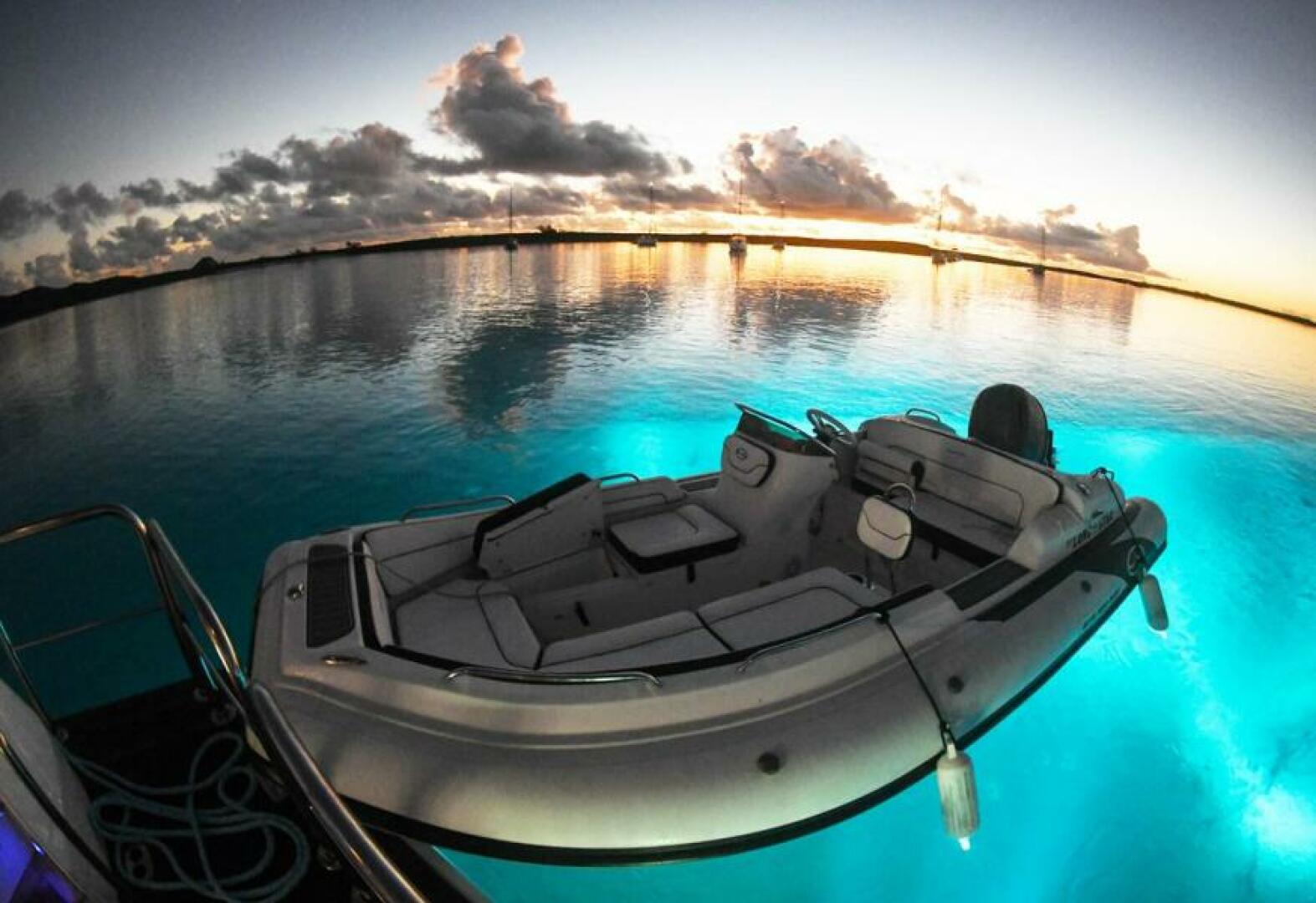 Hatteras-Flybridge Motor Yacht 1995-LONE STAR Ft. Lauderdale-Florida-United States-Tender   -5588757 | Thumbnail