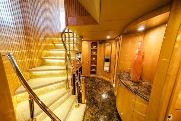 Hatteras-Flybridge Motor Yacht 1995-LONE STAR Ft. Lauderdale-Florida-United States-Accommodation Foyer-5588665