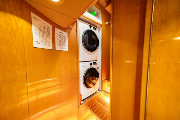 Hatteras-Flybridge Motor Yacht 1995-LONE STAR Ft. Lauderdale-Florida-United States-Second Washer/Dryer-5588706