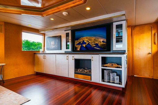 Hatteras-Flybridge Motor Yacht 1995-LONE STAR Ft. Lauderdale-Florida-United States-Skylounge Fwd-5588686