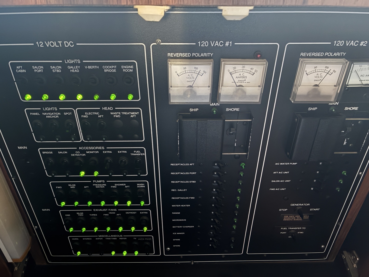 Carver-440 Aft Cabin 1995-Grace New Orleans-Louisiana-United States-1994 Carver 440 Aft Cabin  Electrical Panel-6018793 | Thumbnail