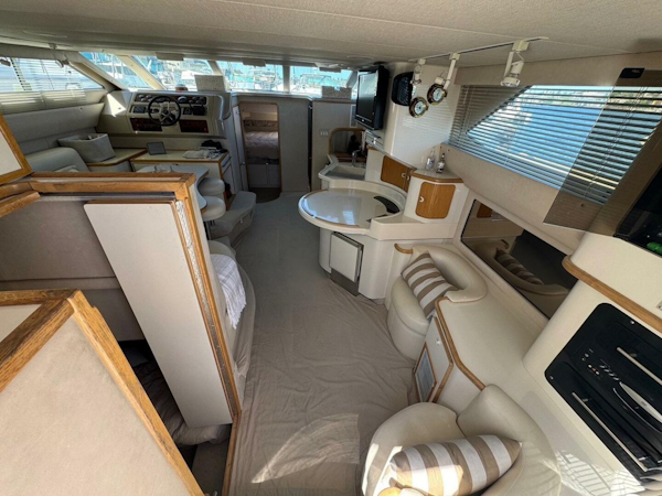 Sea Ray-440 Express Bridge 1994-PEARL Seattle-Washington-United States-4 Main Salon-5620020