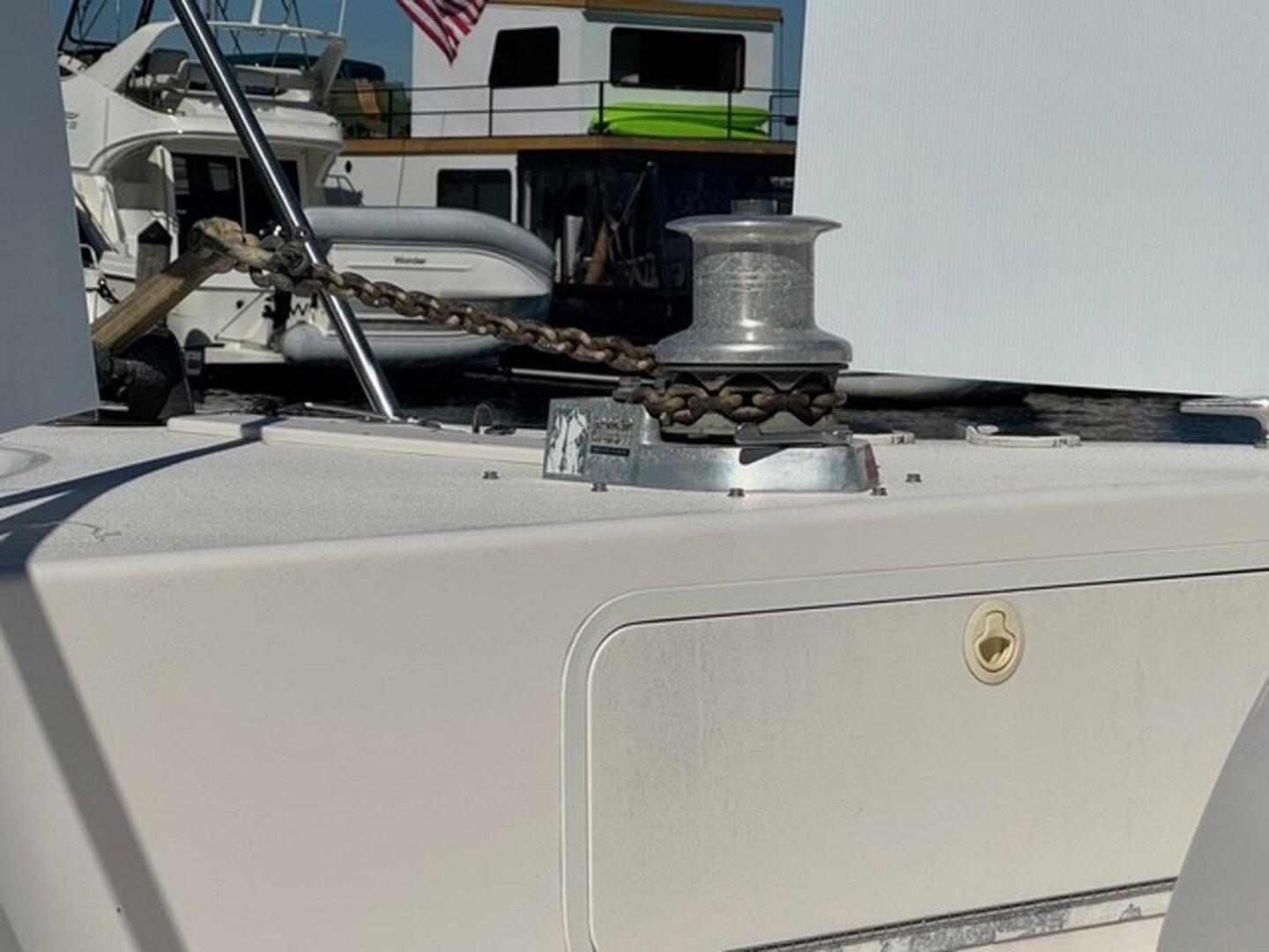 Sea Ray-440 Express Bridge 1994-PEARL Seattle-Washington-United States-13 Windlass-5620036 | Thumbnail