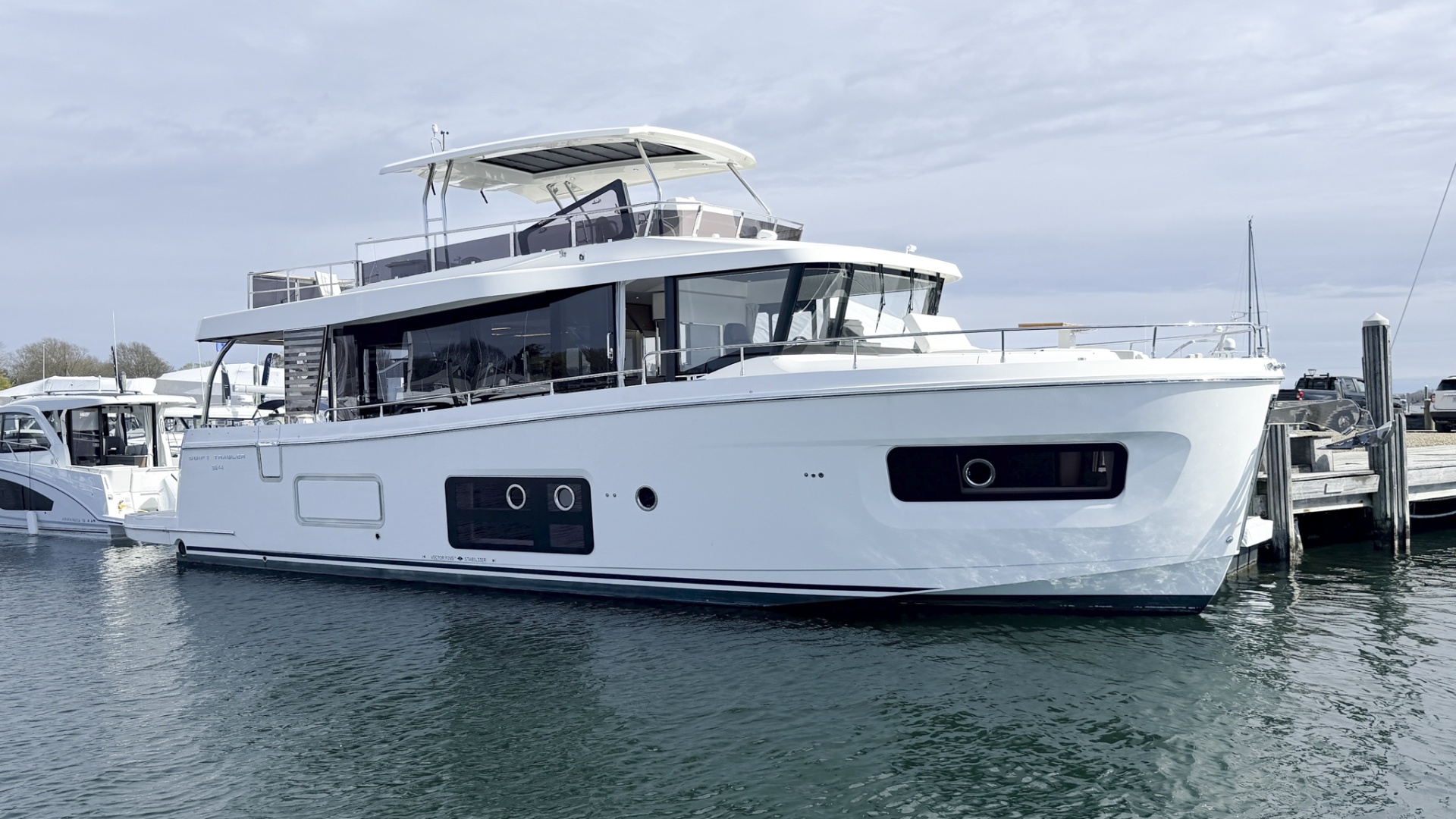 Used Beneteau 56' Swift Trawler 54 For Sale In Massachusetts | In