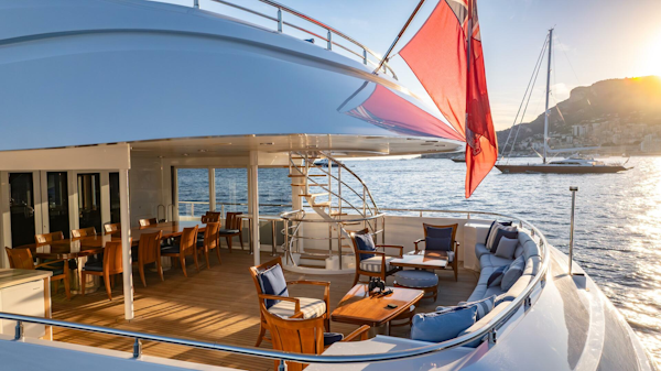 Timmerman-Custom Tri-Deck 2009-LATITUDE Viareggio-Italy-Bridge Deck Aft Seating-5758132