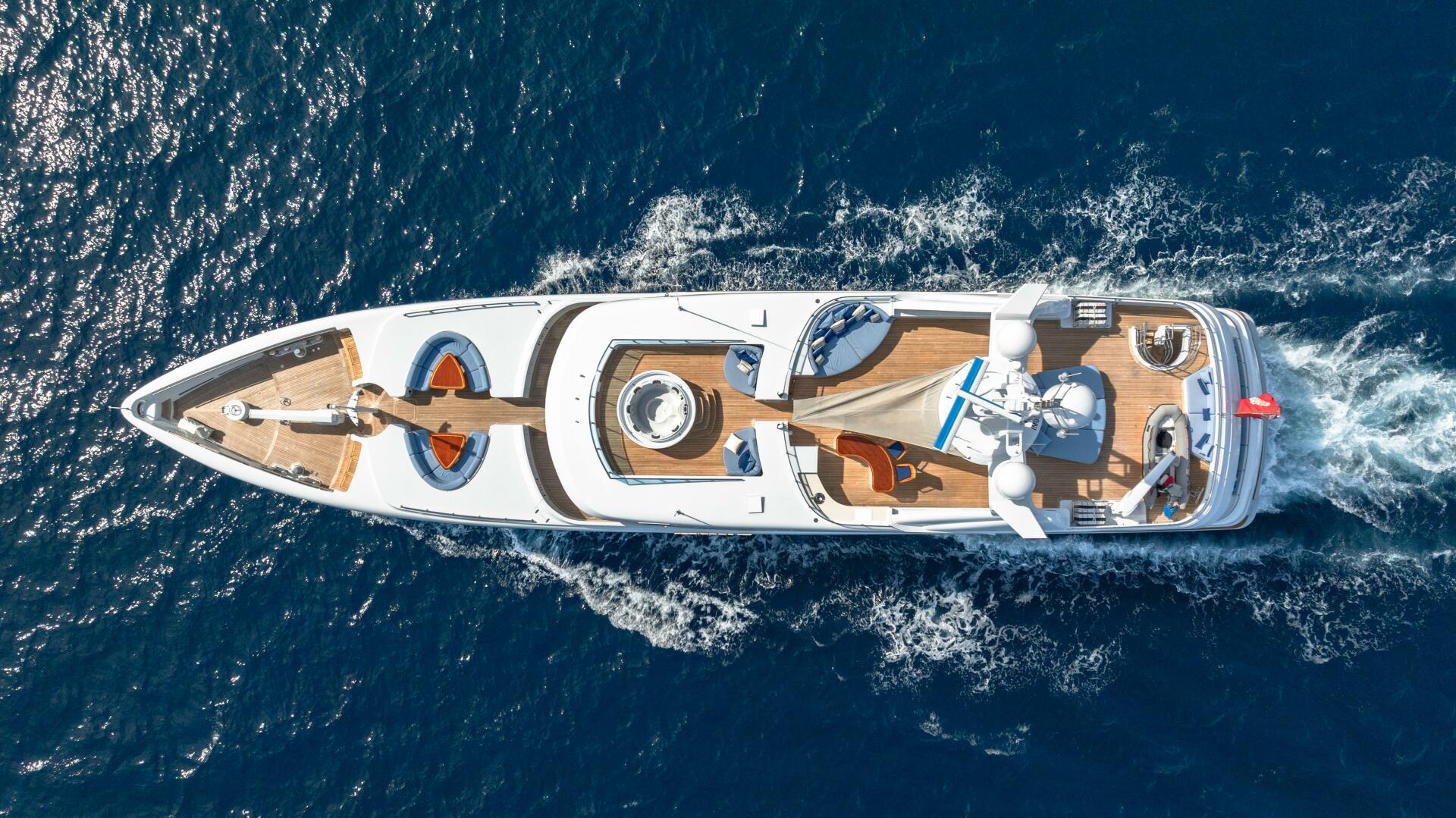 Timmerman-Custom Tri-Deck 2009-LATITUDE Viareggio-Italy-Overhead Underway-5758153 | Thumbnail