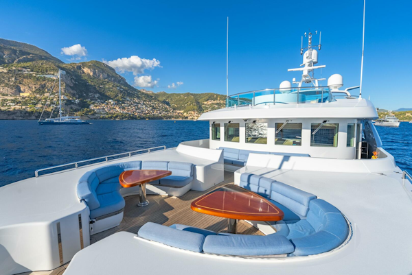 Timmerman-Custom Tri-Deck 2009-LATITUDE Viareggio-Italy-Bow Seating And Bridge Deck Seating-5758214