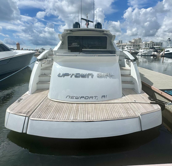 Pershing-72 2008-Uptown Girl West Palm Beach-Florida-United States-Pershing 72 Uptown Girl Swim Platform-5641702