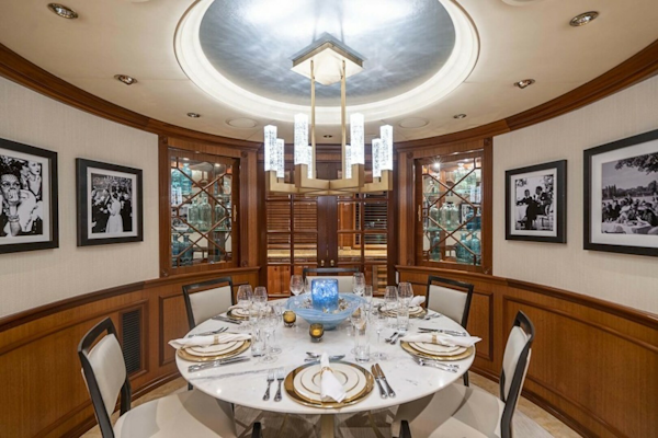 Broward-Raised Pilothouse 2000-TRUE NORTH Boca Raton-Florida-United States-Dining-5641743