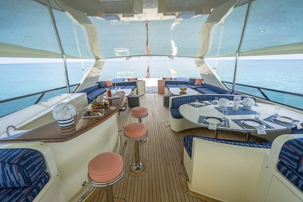 Broward-Raised Pilothouse 2000-TRUE NORTH Boca Raton-Florida-United States-Flybridge-5641756