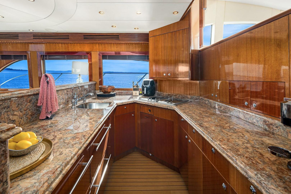 Hatteras-Cockpit Motoryacht 2001-BELLISSIMO Seattle-Washington-United States-Galley-5675067