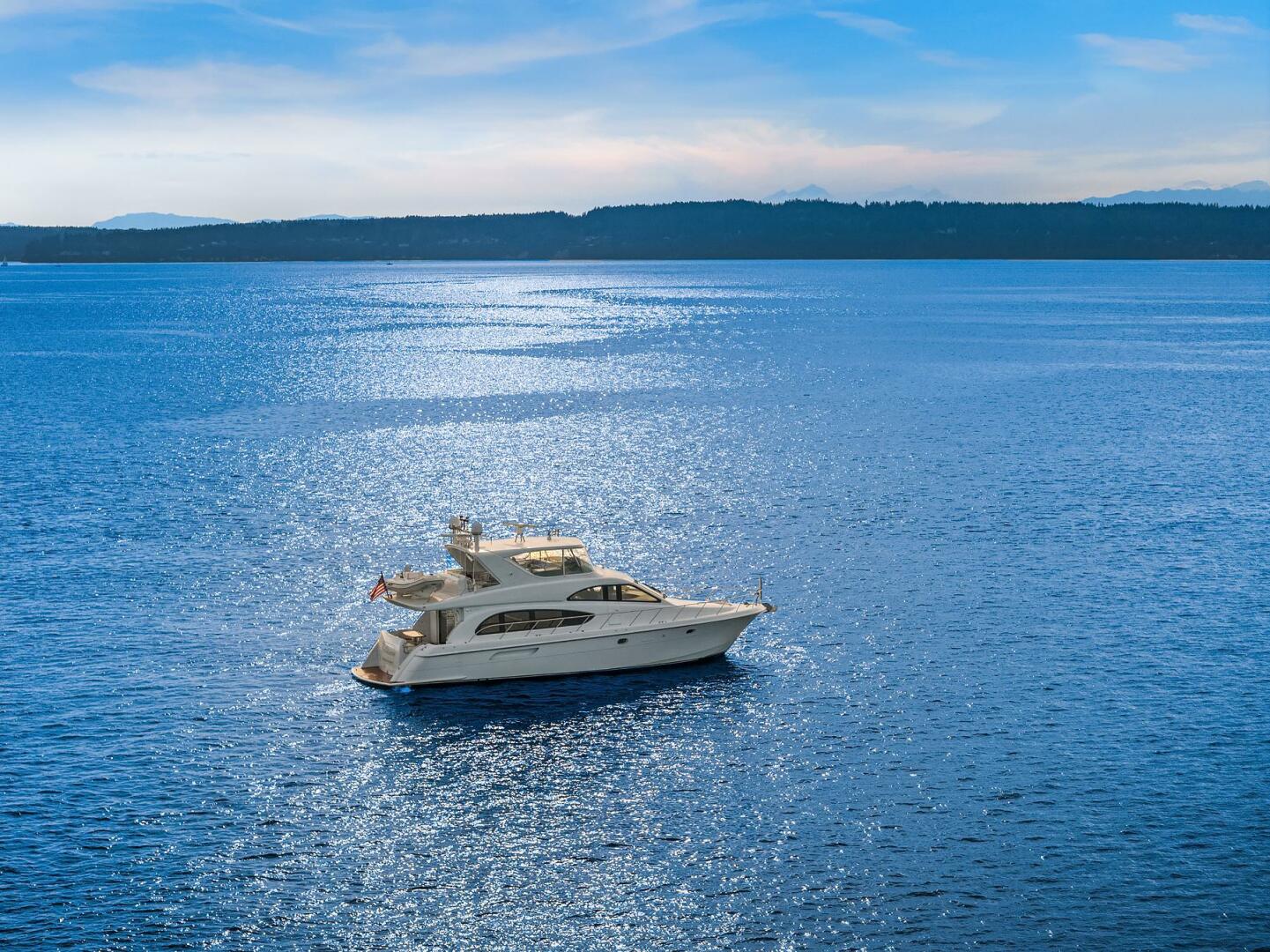 Hatteras-Cockpit Motoryacht 2001-BELLISSIMO Seattle-Washington-United States-Aerial-5675095 | Thumbnail