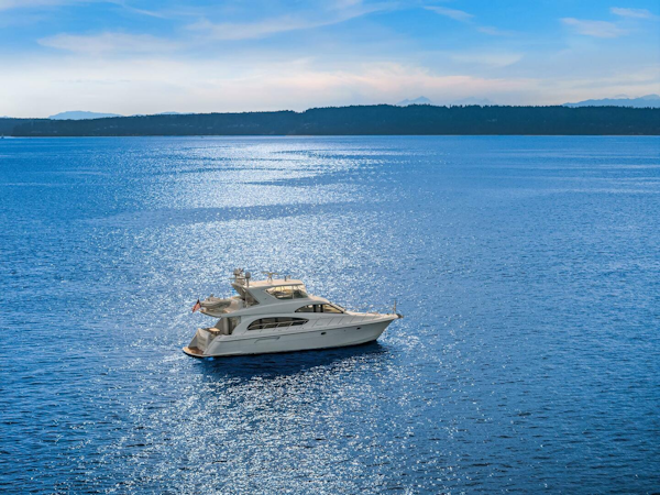 Hatteras-Cockpit Motoryacht 2001-BELLISSIMO Seattle-Washington-United States-Aerial-5675095