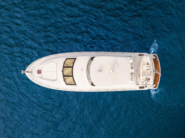 Hatteras-Cockpit Motoryacht 2001-BELLISSIMO Seattle-Washington-United States-Aerial-5675097