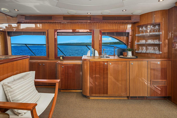 Hatteras-Cockpit Motoryacht 2001-BELLISSIMO Seattle-Washington-United States-Galley-5675065