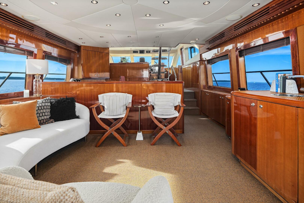Hatteras-Cockpit Motoryacht 2001-BELLISSIMO Seattle-Washington-United States-Salon-5675063