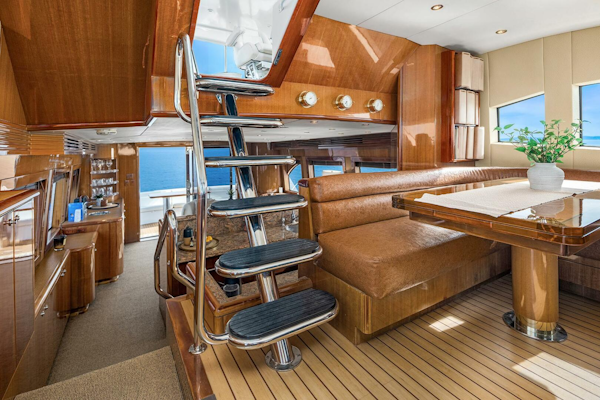 Hatteras-Cockpit Motoryacht 2001-BELLISSIMO Seattle-Washington-United States-Dining-5675069