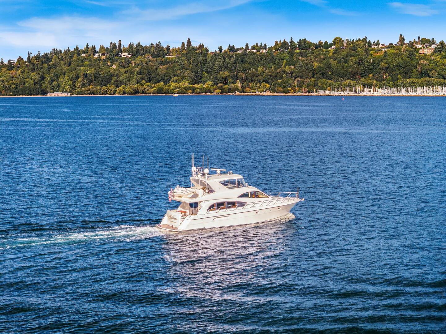 Hatteras-Cockpit Motoryacht 2001-BELLISSIMO Seattle-Washington-United States-Aerial-5675093 | Thumbnail
