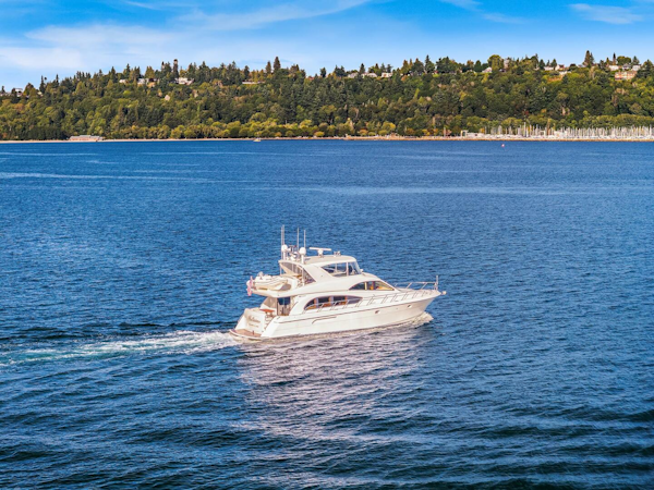 Hatteras-Cockpit Motoryacht 2001-BELLISSIMO Seattle-Washington-United States-Aerial-5675093