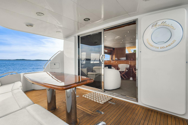 Hatteras-Cockpit Motoryacht 2001-BELLISSIMO Seattle-Washington-United States-Aft Deck-5675083