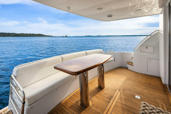 Hatteras-Cockpit Motoryacht 2001-BELLISSIMO Seattle-Washington-United States-Aft Deck-5675084
