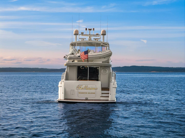 Hatteras-Cockpit Motoryacht 2001-BELLISSIMO Seattle-Washington-United States-Stern-5675090