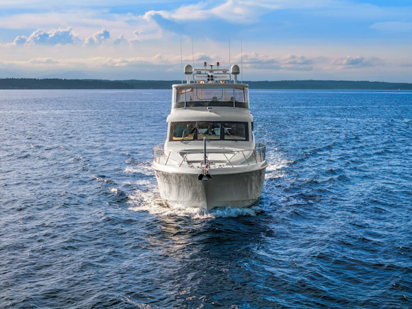 Hatteras-Cockpit Motoryacht 2001-BELLISSIMO Seattle-Washington-United States-Bow-5675092