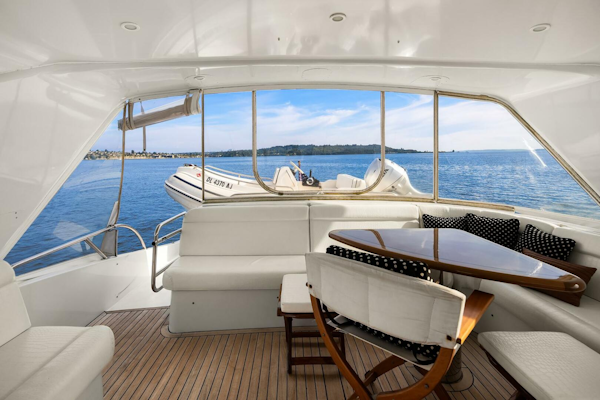 Hatteras-Cockpit Motoryacht 2001-BELLISSIMO Seattle-Washington-United States-Flybridge-5675080