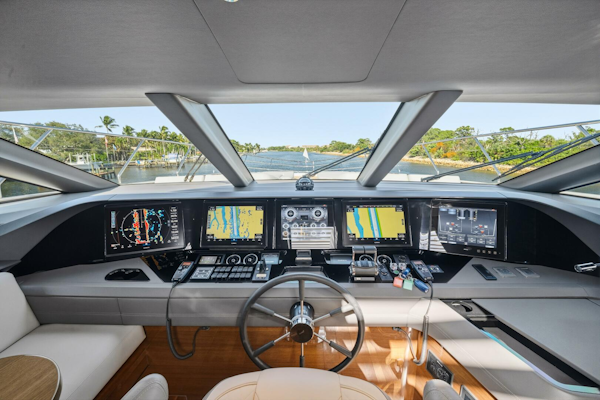Princess-Y95 2025-Just Perfect Jupiter-Florida-United States-Princess Y95 JUST  PERFECT -Main Deck Helm-5842024