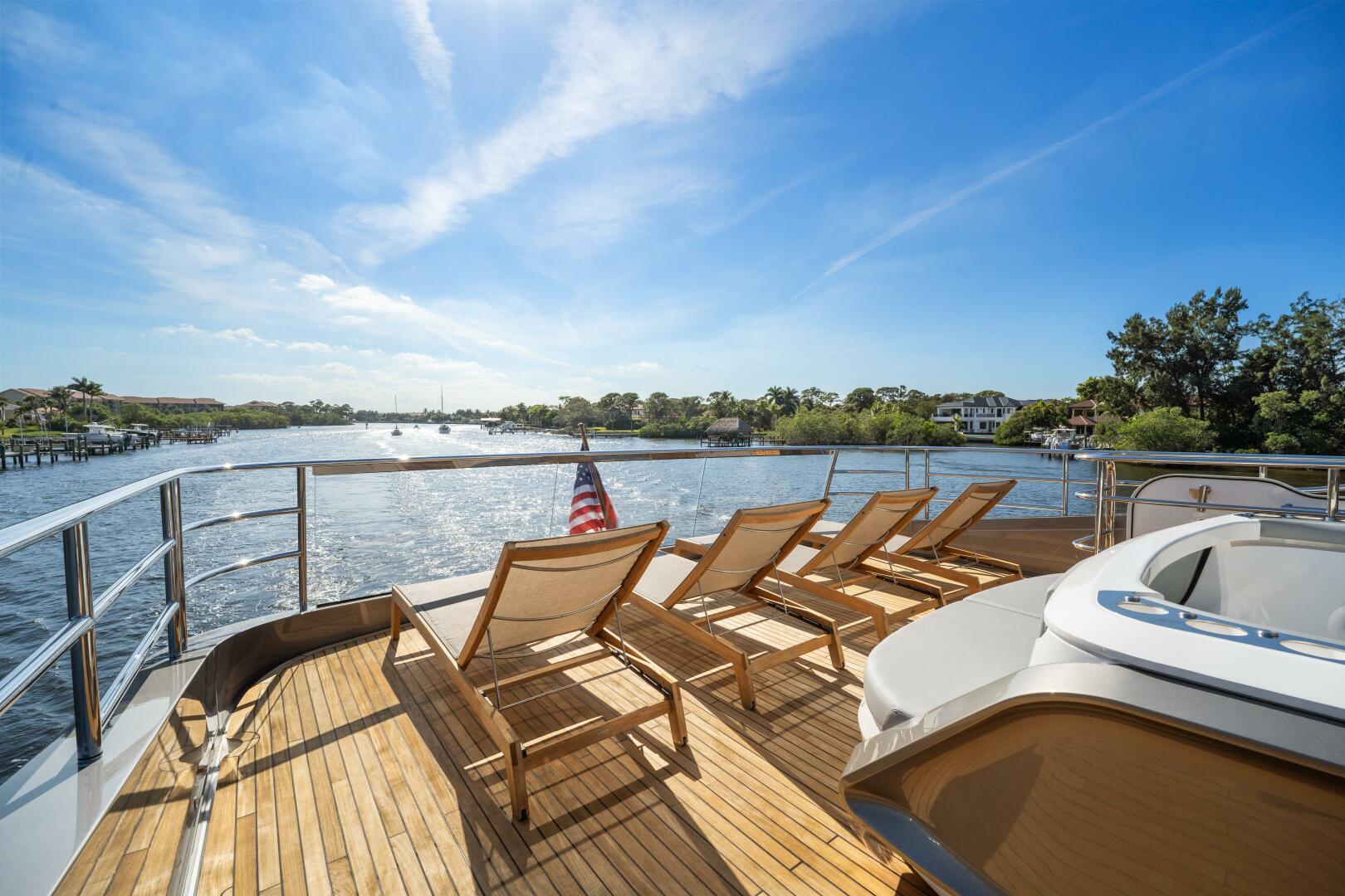Princess-Y95 2025-Just Perfect Jupiter-Florida-United States-Princess Y95 JUST  PERFECT -Fly Bridge Loungers-5842021 | Thumbnail